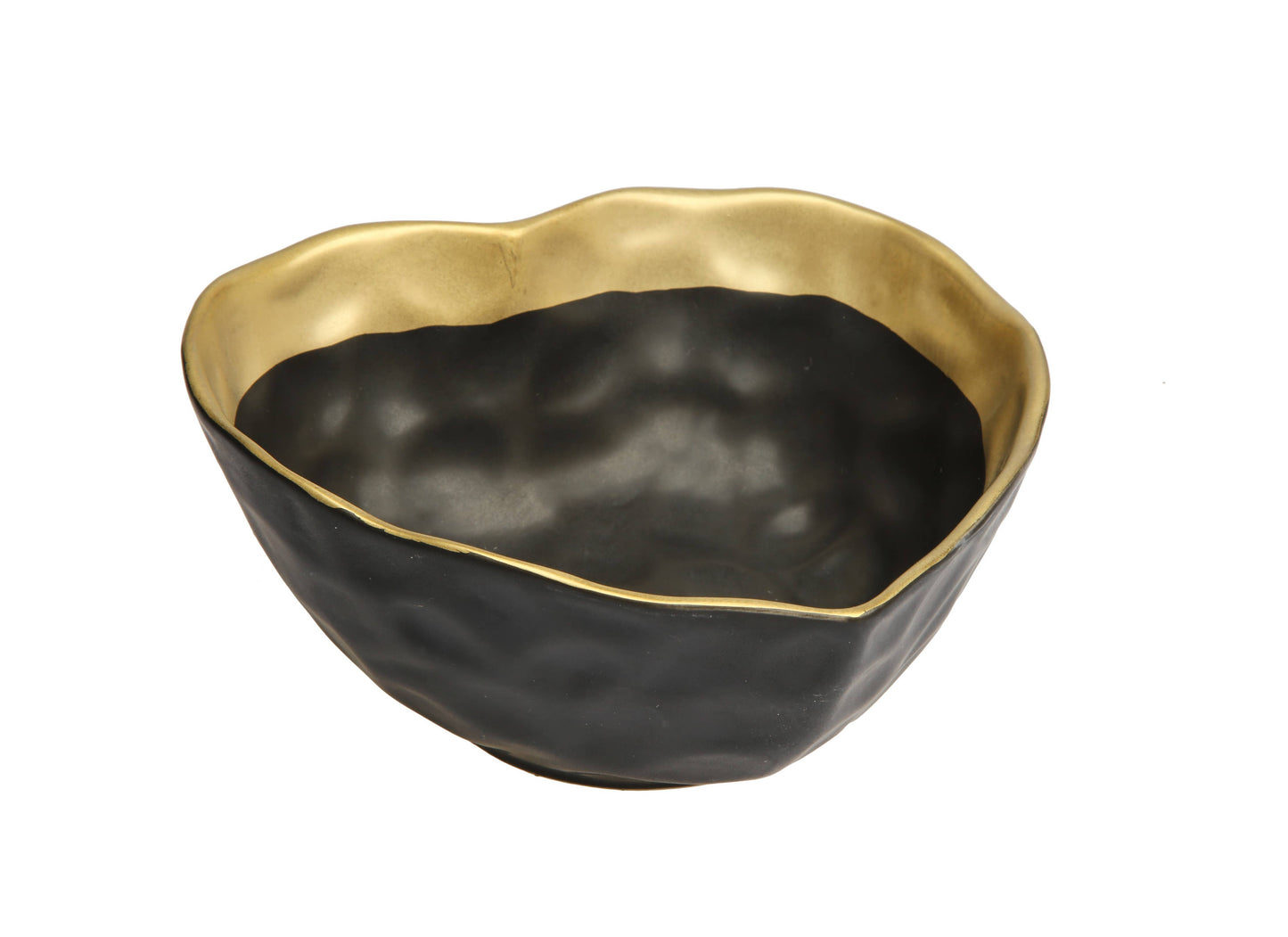 Porcelain Black Heart Shaped Dish