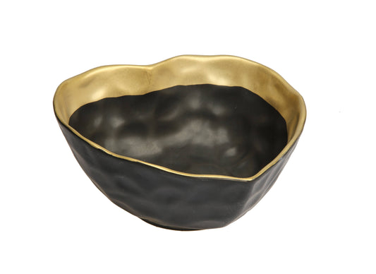 Porcelain Black Heart Shaped Dish