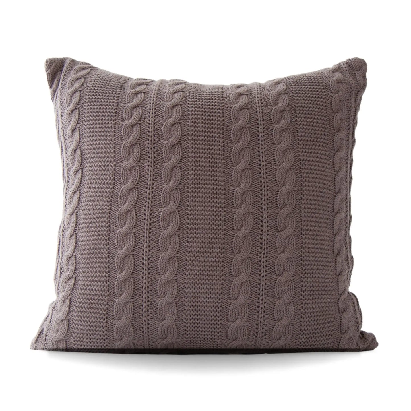 Cable Knit Pillow and Throw Set