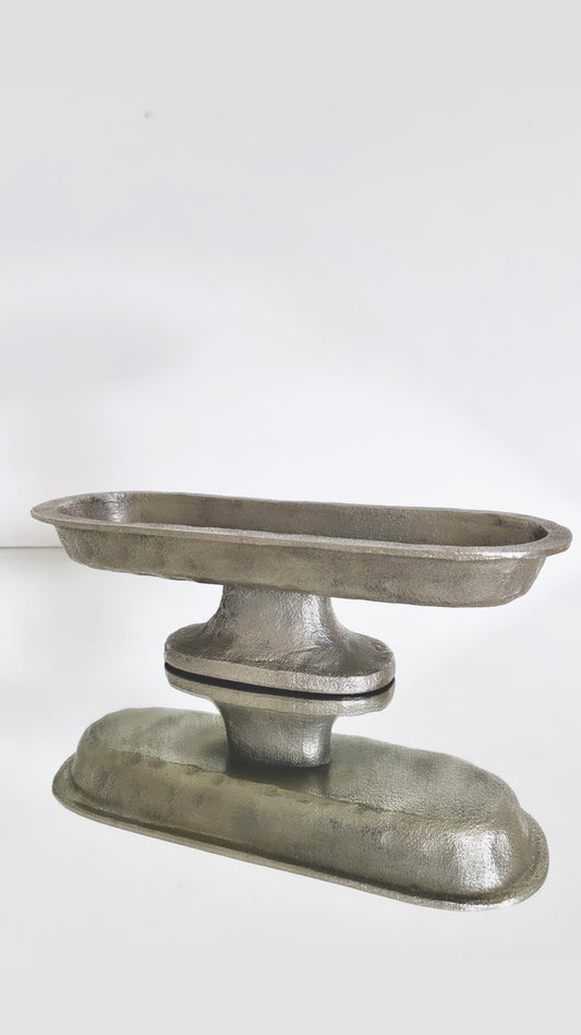 Rustic Decorative Iron Pedestal