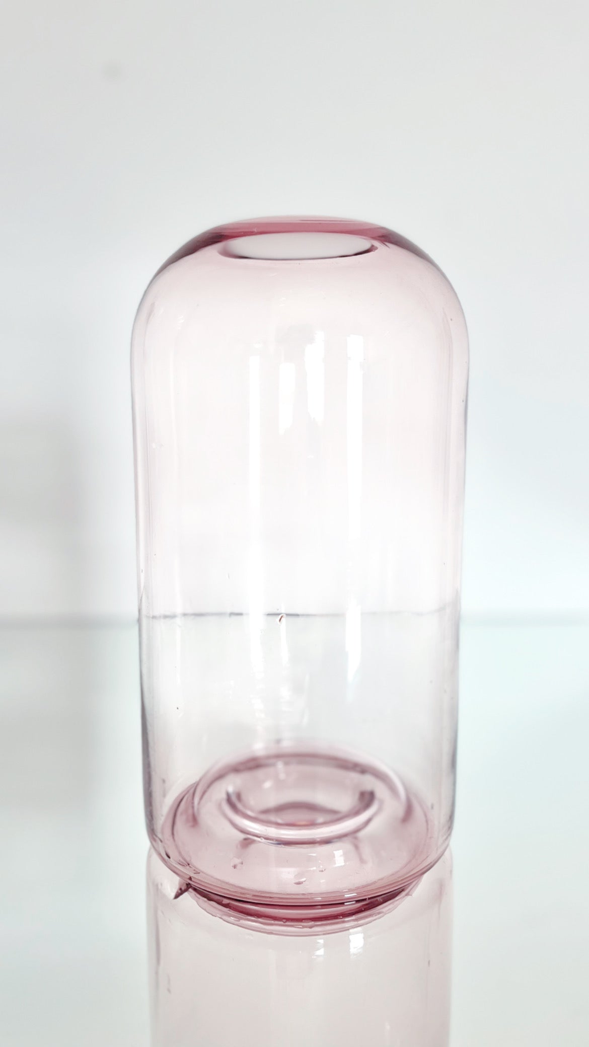 Pink Glass Vase