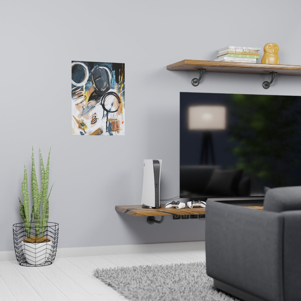 Abstract Giant (No Frame)