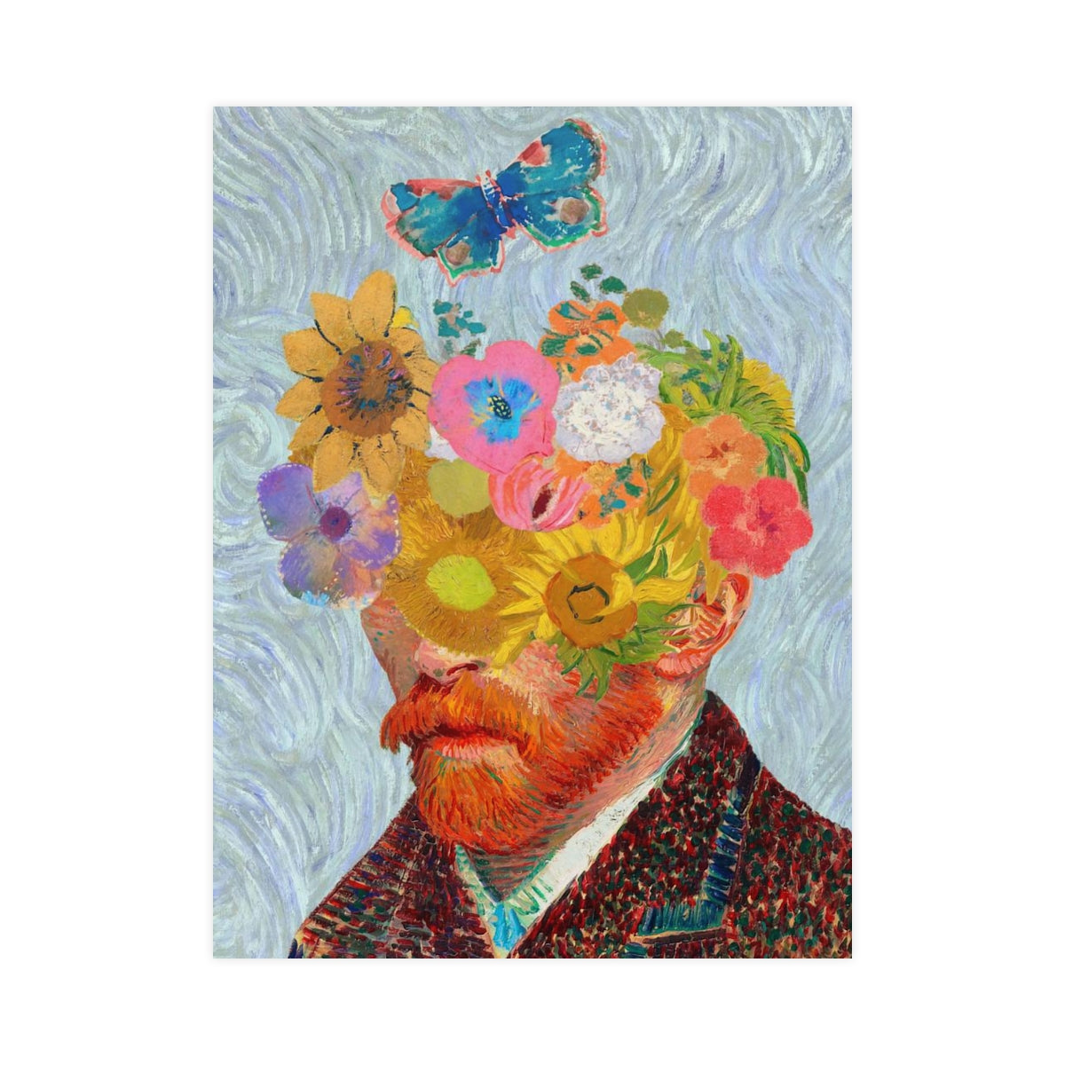 Vincent Van Gogh in Bloom Poster