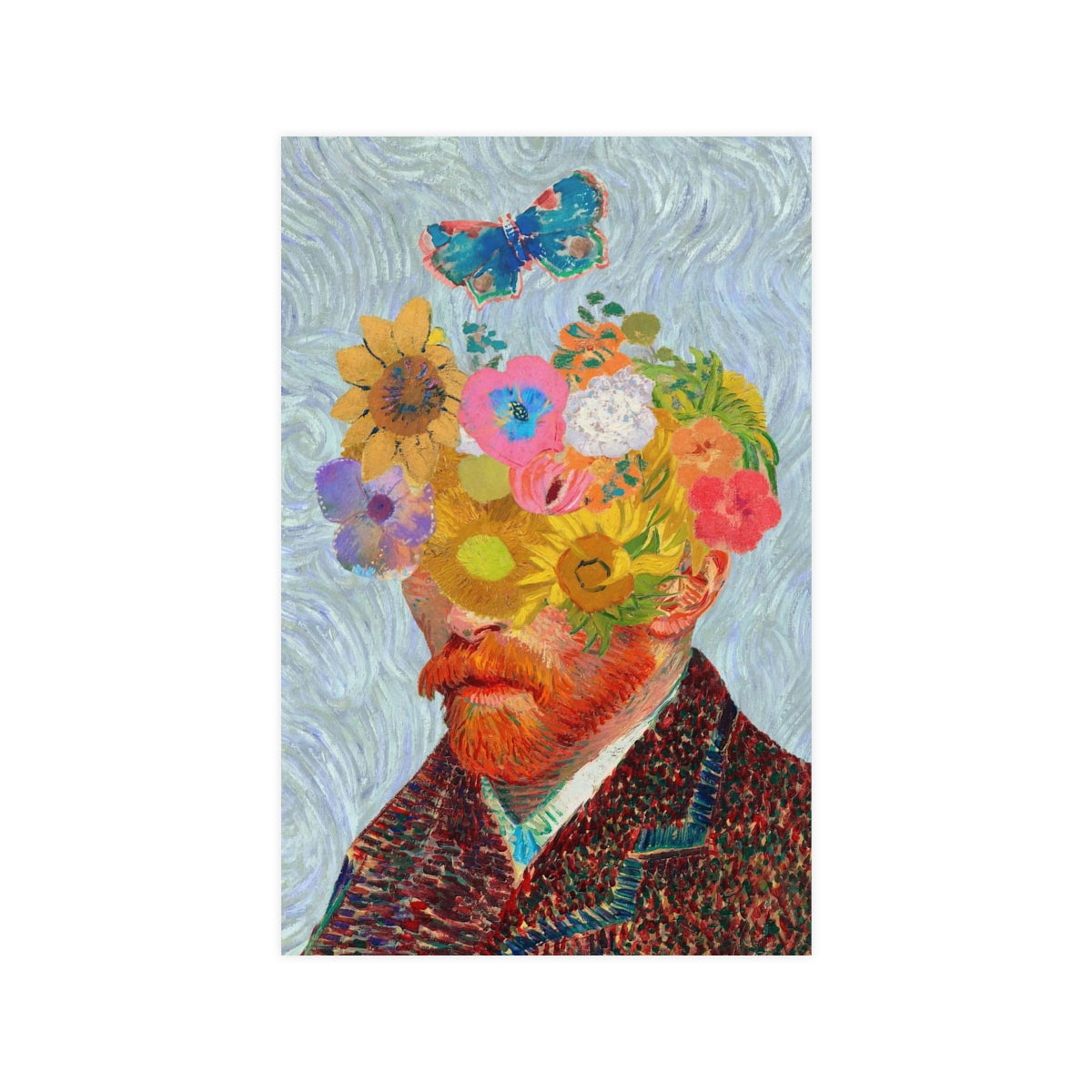 Vincent Van Gogh in Bloom Poster