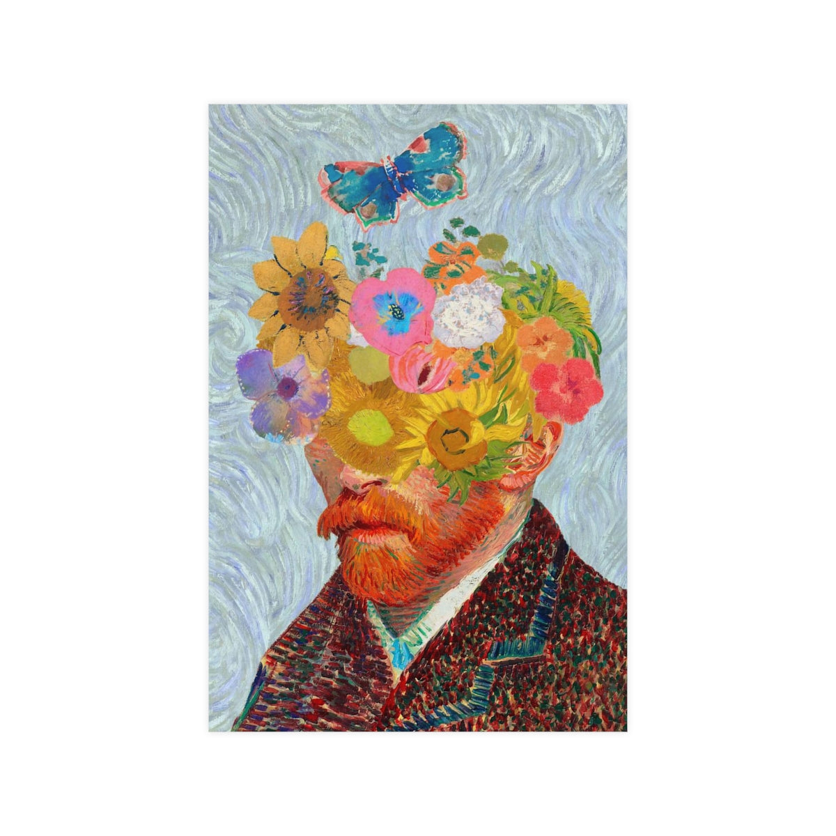 Vincent Van Gogh in Bloom Poster