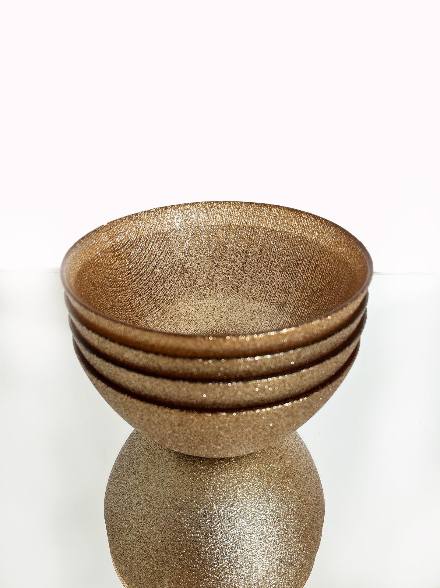 Sparkling Copper Small Bowl (Set of 4)
