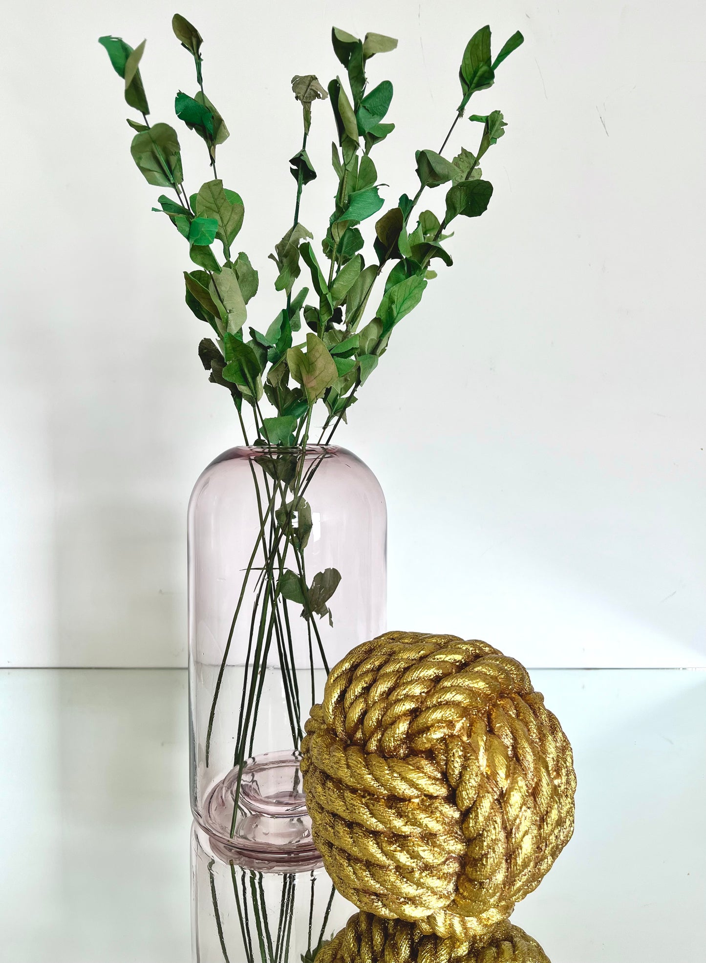 Gold Decorative Rope Sculpture