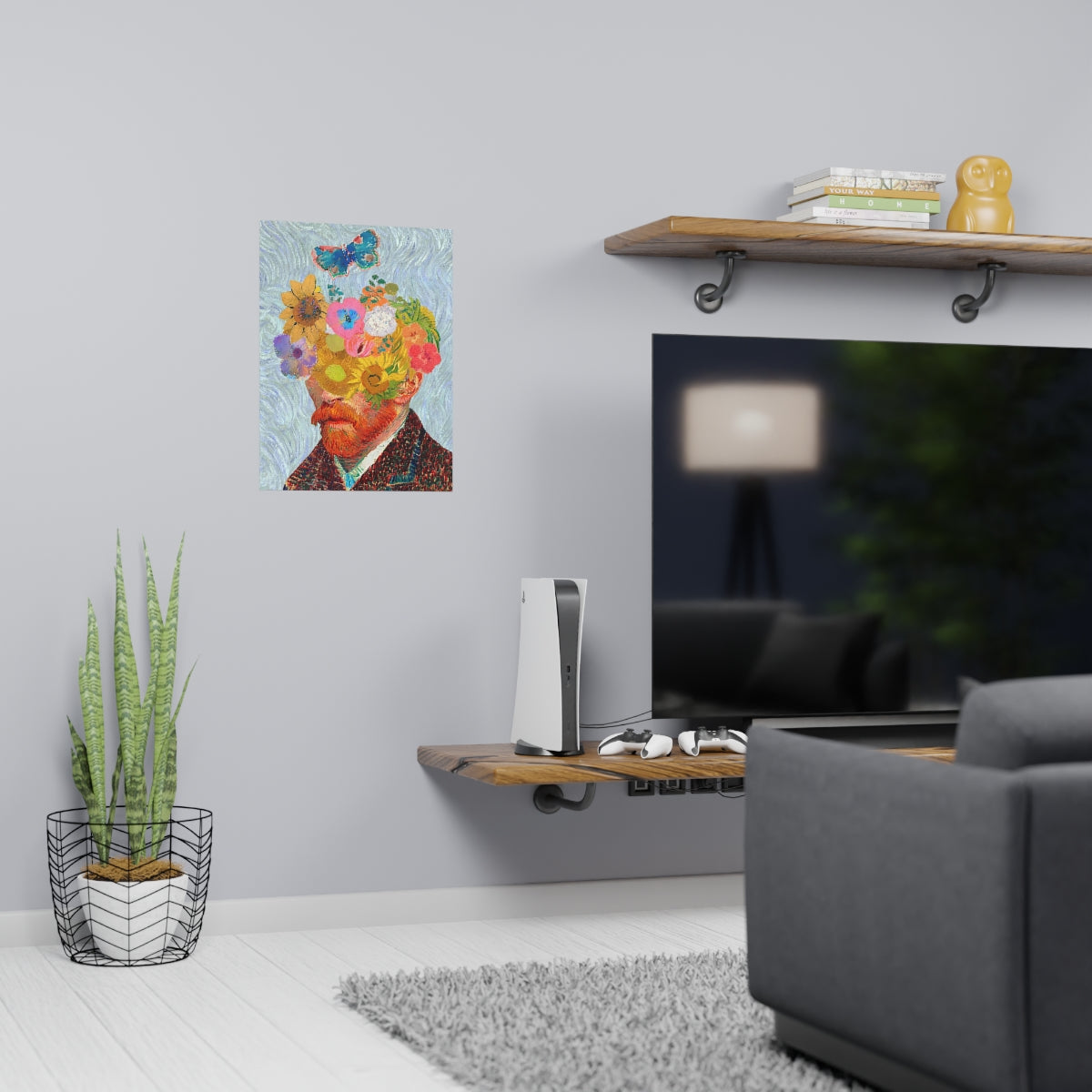 Vincent Van Gogh in Bloom Poster