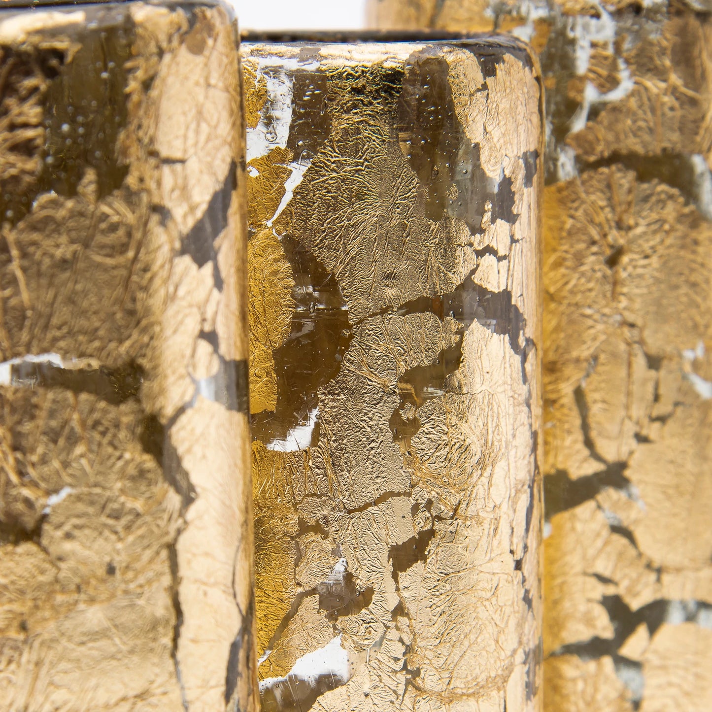 Gold Flakes Double Tequila Shot Glasses (Pack of 4)