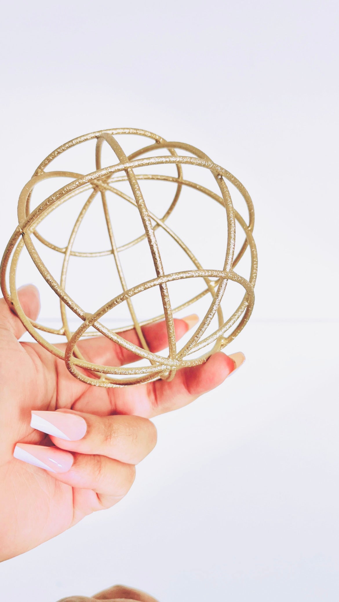 Gold Wire Sphere