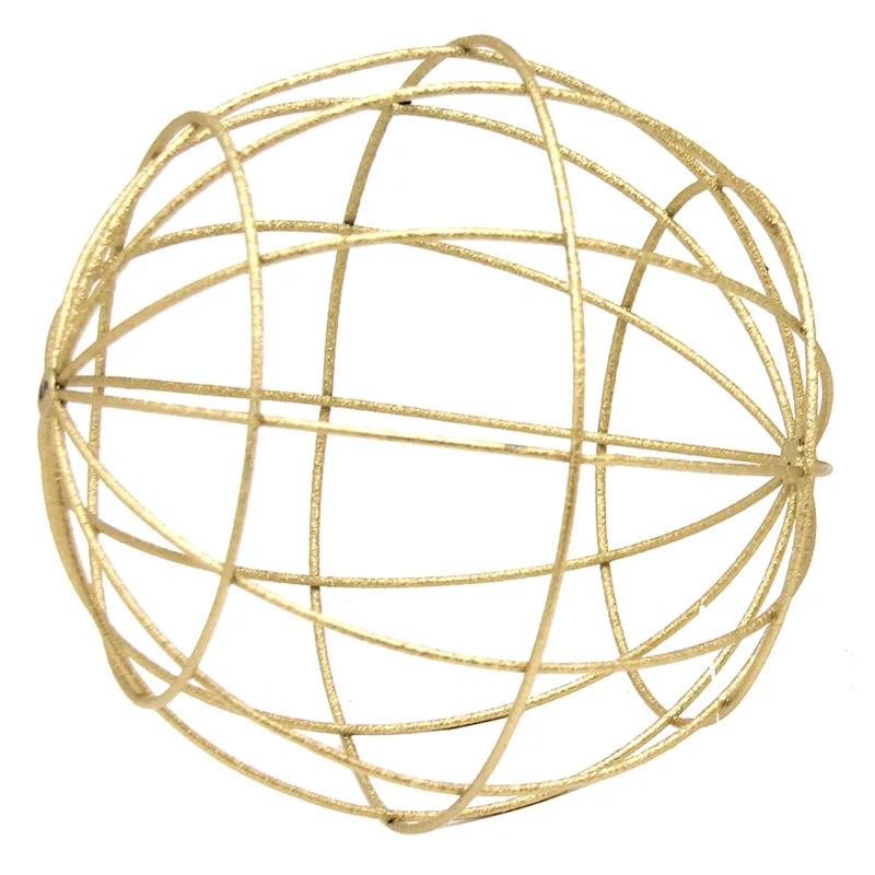 Gold Wire Sphere