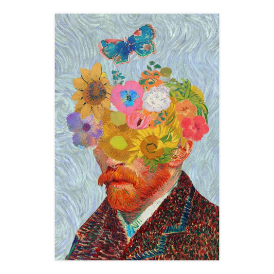 Vincent Van Gogh in Bloom Poster