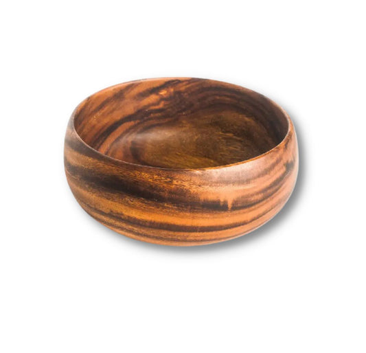 Acacia Wood 10" Calabash Bowl