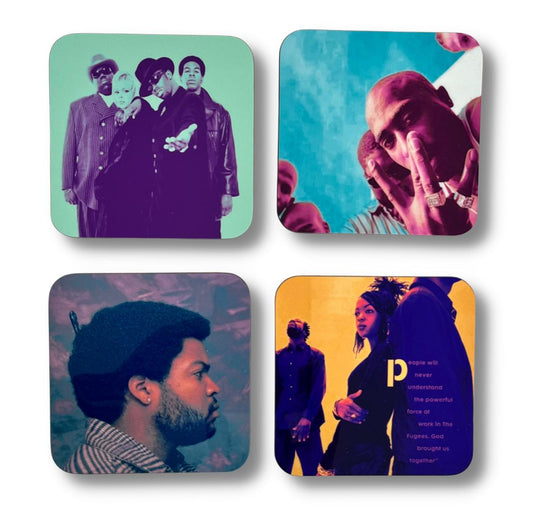 Acrylic Hip Hop Coasters (4 Pack)